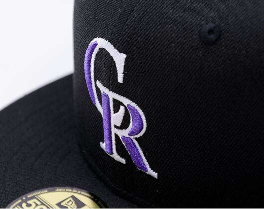 Kšiltovka New Era - MLB Image Drop - All Over Print 59FIFTY - Colorado Rockies - Black