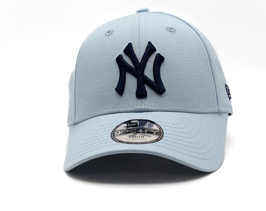 Dětská Kšiltovka New Era - MLB Metallic 9FORTY - NY Yankees - Pastel Blue