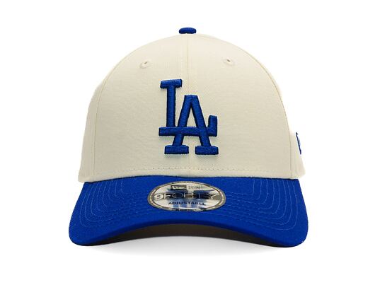 Kšiltovka New Era - MLB Color Block 9FORTY - LA Dodgers - Cream / Light Royal