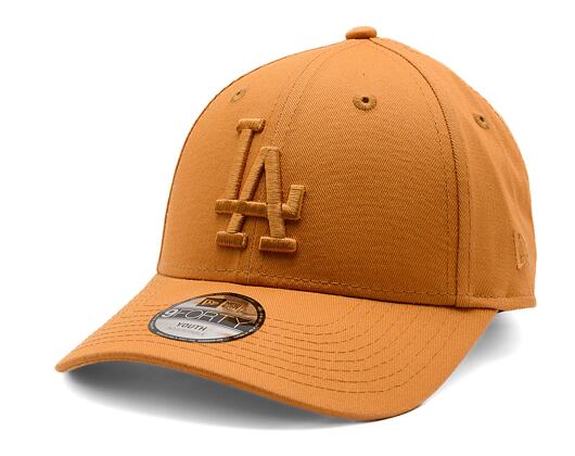 Dětská Kšiltovka New Era - MLB Essential 9FORTY - LA Dodgers - Ochre