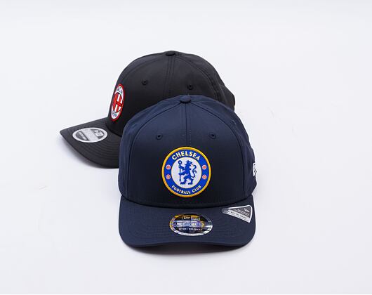 Kšiltovka New Era - Core 9SEVENTY Stretch-Snap - Chelsea FC Lion Crest - Navy