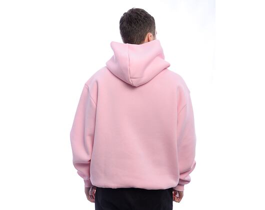 Mikina Karl Kani Small Signature Essential Os Hoodie rose