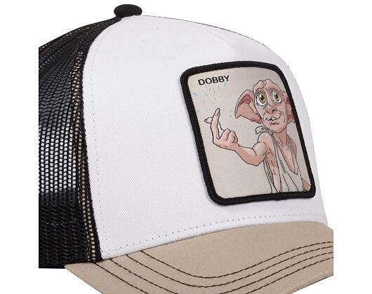 Kšiltovka Capslab - Trucker Harry Potter - Dobby - Beige