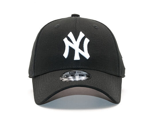 New Era 9FORTY League Basic New York Yankees Strapback Black / Optic White Cap