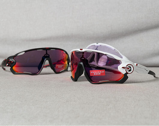 Oakley Jawbreaker Polished White/Prizm Road OO9290-05 Sunglasses