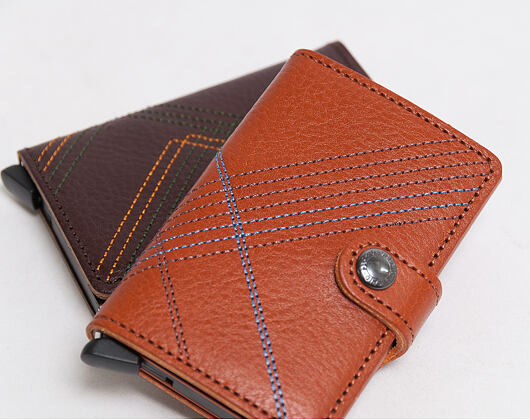 Secrid Miniwallet Stitch Linea Caramello