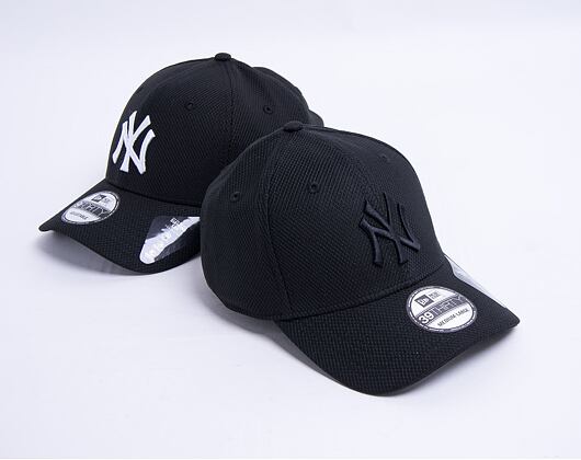 New Era 39THIRTY Diamond Era New York Yankees Stretch Fit Black / Black Cap