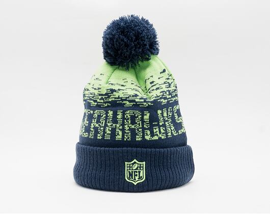 New Era NFL Sport Knit Cuff Seattle Seahawks  Team Color Winter Beanie