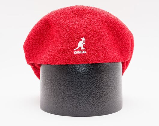 Kangol Bermuda 504 K3075ST-SC613 Scarlet Flat Cap