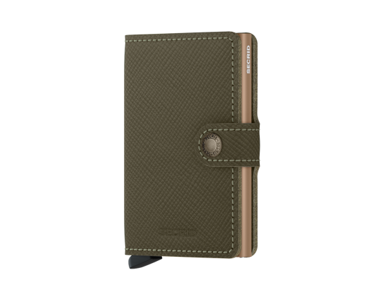 Secrid Miniwallet Saffiano Olive