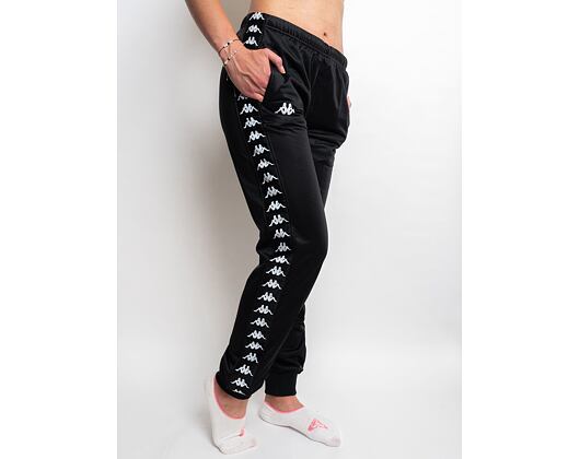 Kappa 222 Banda Wrastoria Slim C1B Black/Black/White Womens Sweatpants