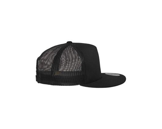 Yupoong 6006 Classic Trucker Black Cap