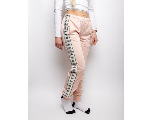 Kappa 222 Banda Wrastoria Slim Pink Blush - Beige - Green Womens Sweatpants