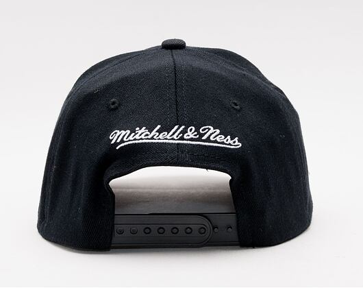 Mitchell & Ness Team Ground 2.0 Stretch Snapback Portland Trail Blazers Black Cap