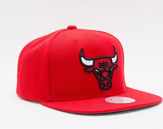 Mitchell & Ness Team Ground 2.0 Snapback Chicago Bulls Red Cap