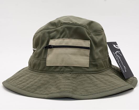 Karl Kani Signature Fisher Hat dark military green Bucket Hat