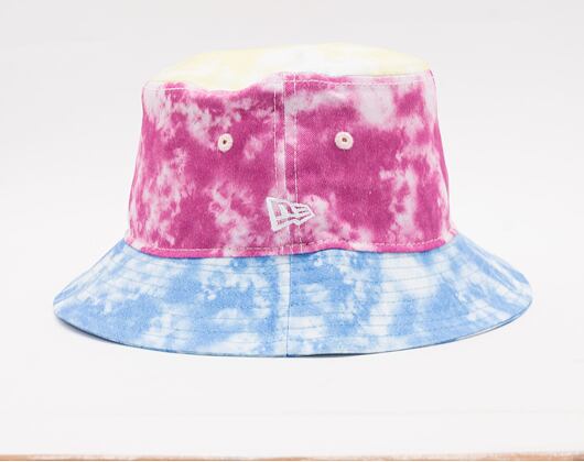 New Era Womens Tie Dye Tapered Bucket Pool Camo Womens Bucket Hat