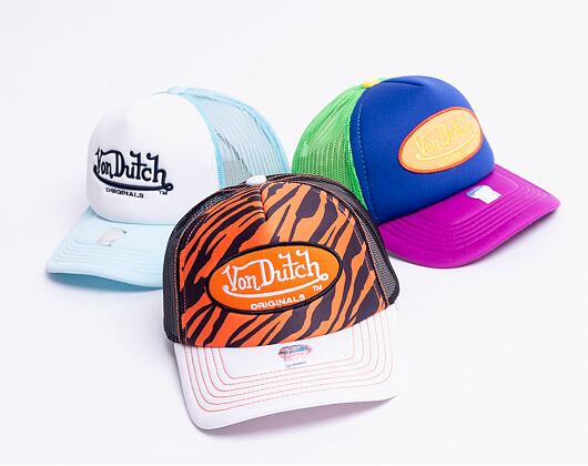 Von Dutch Tampa Trucker Foam Tiger/Black Cap