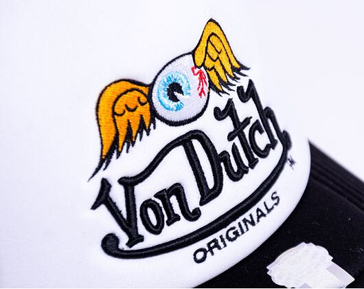 Von Dutch Baker Trucker Foam White/Black Cap