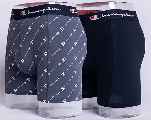 Champion 2 pk Boxer GPG/ALLOVER/NNY Boxer Briefs