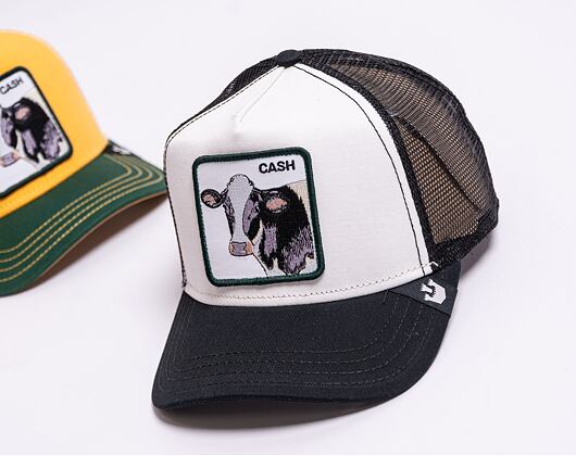 Goorin Bros. Brothers Cash Cow White/Black Trucker Cap