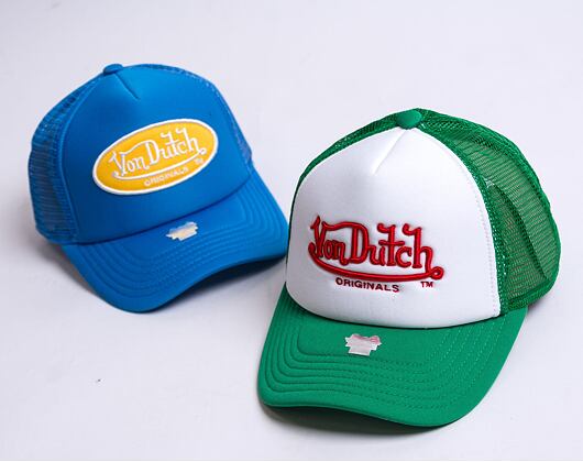 Von Dutch Atlanta Trucker Foam White/Green Cap