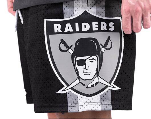 Kraťasy Mitchell & Ness NFL M&N CITY COLLECTION MESH SHORT RAIDERS Black