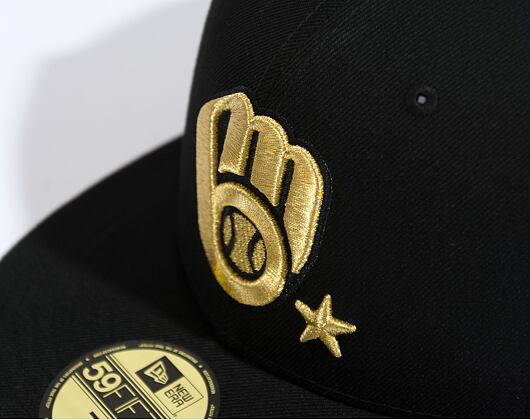 Kšiltovka New Era 59FIFTY MLB ASG 22 "All Star Game 2022" Patch Milwaukee Brewers Black