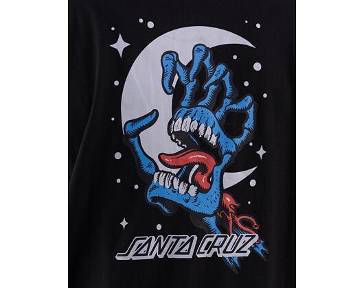 Triko Santa Cruz Cosmic Bone Hand T-Shirt Black