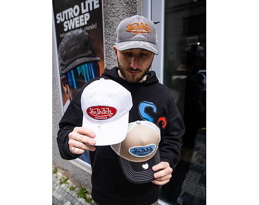 Von Dutch Trucker Boston Sand/White Cap