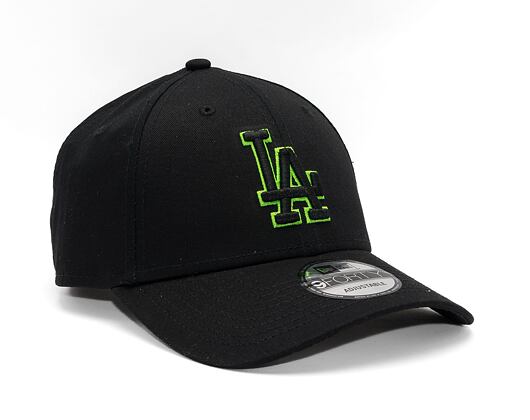 Kšiltovka New Era 9FORTY MLB Neon Outline Los Angeles Dodgers Black