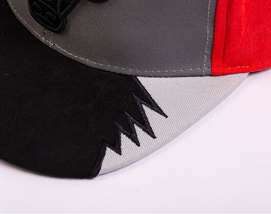 Kšiltovka Mitchell & Ness - Day 5 Snapback - Chicago Bulls - Grey-Red