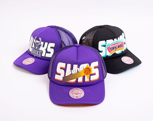 Kšiltovka Mitchell & Ness NBA Billboard Trucker Snapback Hwc Phoenix Suns Purple