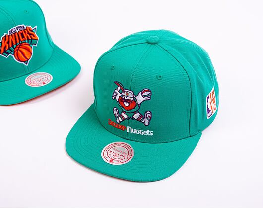 Kšiltovka Mitchell & Ness NBA Desert Green Snapback Hwc Denver Nuggets Teal