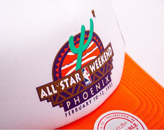 Kšiltovka Mitchell & Ness NBA Party Time Trucker Snapback Hwc Phoenix Suns White