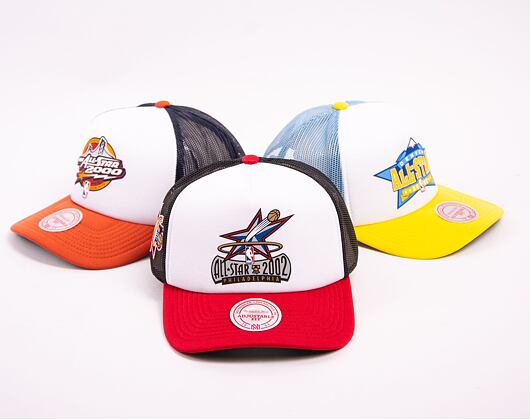 Kšiltovka Mitchell & Ness NBA Party Time Trucker Snapback Hwc Philadelphia 76Ers White