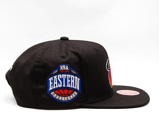 Kšiltovka Mitchell & Ness NBA Conference Patch Snapback Hwc Miami Heat Black