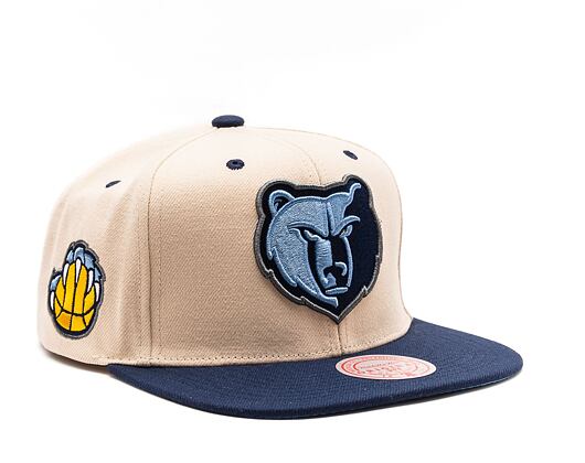 Kšiltovka Mitchell & Ness NBA Sail 2 Tone Snapback Memphis Grizzlies Off White