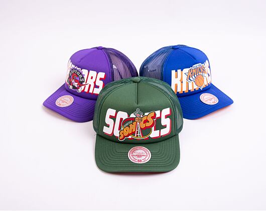 Kšiltovka Mitchell & Ness NBA Billboard Trucker Snapback Hwc Seattle Supersonics Black