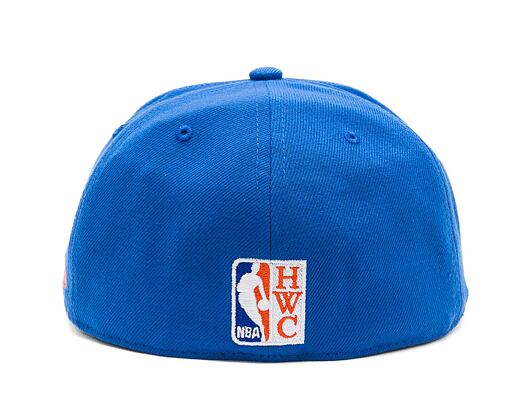 Kšiltovka Mitchell & Ness NBA Logo History Fitted Hwc New York Knicks Blue