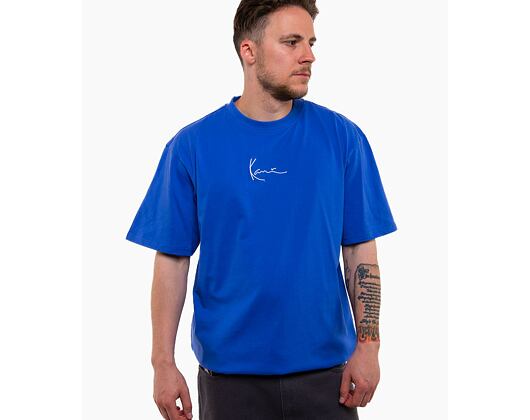 Triko Karl Kani Small Signature Essential Tee - Royal Blue