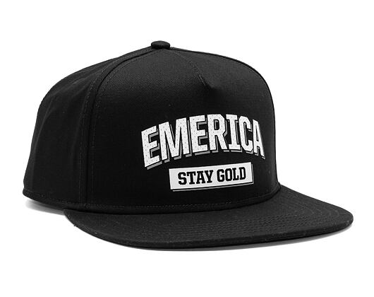 Kšiltovka Emerica Team Stay Gold Snapback Black