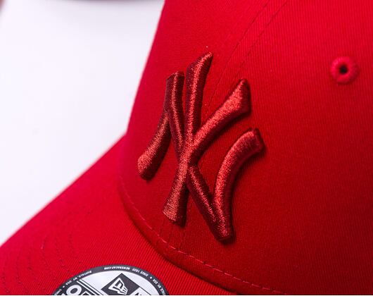 Dětská Kšiltovka New Era 9FORTY Kids MLB League Essential New York Yankees Scarlet / Red