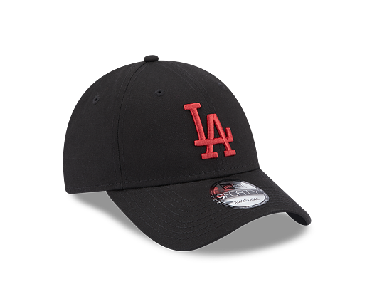 Kšiltovka New Era 9FORTY MLB League Essential Los Angeles Dodgers Black / Cardinal