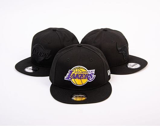 New Era 9FIFTY NBA Black otc Los Angeles Lakers Black / Team Color Cap