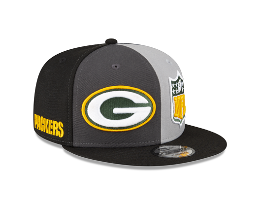 Kšiltovka New Era 9FIFTY NFL Sideline 23 Green Bay Packers Graphite