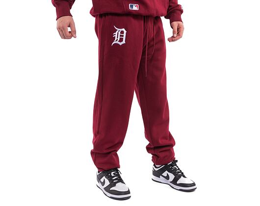 Tepláky New Era League Essentials Joggers Detroit Tigers Cardinal / Optic White