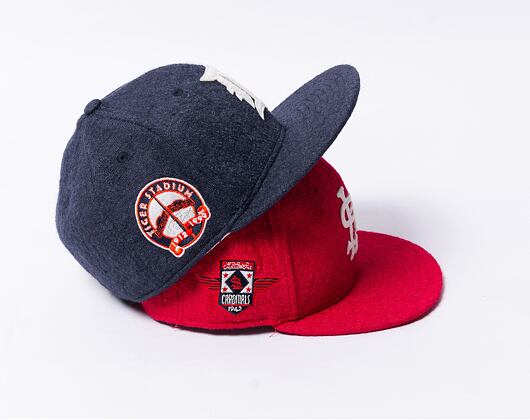 Kšiltovka New Era 59FIFTY MLB Retro Wooly Cooperstown Detroit Tigers Navy