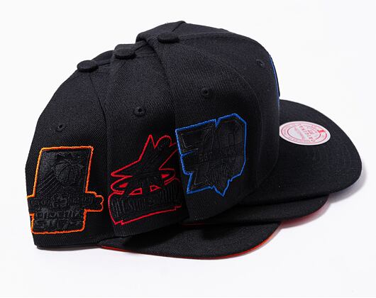 Kšiltovka Mitchell & Ness Tc Bottoms Snapback Hwc NBA PHILADELPHIA 76ERS Black