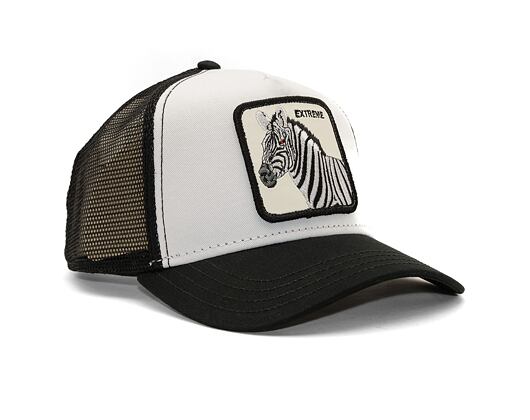 Kšiltovka Goorin Exxxtreme Zebra - Black / White